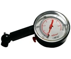 Oem Car tire pressure gauge juodos spalvos