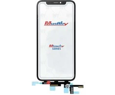 MUSTTBY Jutiklinis ekranas + oca IPHONE X