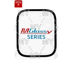 Samsung MUSTTBY Glass + OCA, skirtas APPLE Watch Series 7/8-41MM