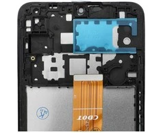 Zila NCC LCD ekranas, skirtas SAMSUNG A12 A125F/U/W/M OEM su rėmeliu