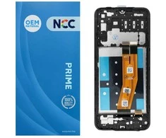 NCC LCD ekranas, skirtas SAMSUNG A14 4G A145B/P/R OEM su rėmeliu