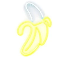 Oem Neoninis LED USB - Banan modelis