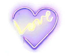 Oem NEON NA ŚCIANĘ LED na USB - Love 2 modelis