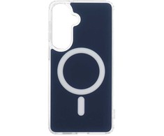 Dėklas na Samsung S26 PLUS Clear Fusion Mag Cover zgodne su MagSafe tamsiai mėlyna