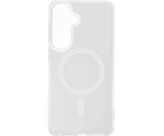 Oem Dėklas na Samsung S26 PLUS Clear Fusion Mag Cover zgodne su MagSafe balta