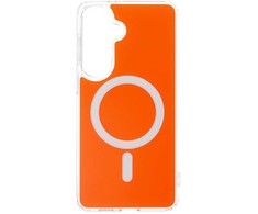Oem Oranžinis Dėklas na Samsung S26 PLUS Clear Fusion Mag Cover zgodne su MagSafe hermes oranžinis