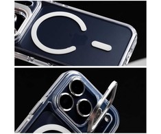 Oem Dėklas na Samsung S26 ULTRA Lens Mag Cover zgodne su MagSafe balta
