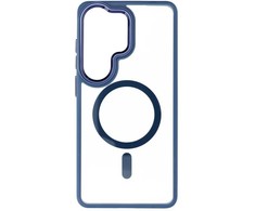Dėklas ROAR futerał MAG BUMPER kompatybilny su MagSafe do SAMSUNG S26 Ultra mėlyna