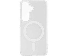 Oem Dėklas na Samsung S26 Clear Fusion Mag Cover zgodne su MagSafe balta