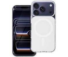 Oem Dėklas na Samsung A37 Clear Fusion Mag Cover zgodne su MagSafe balta