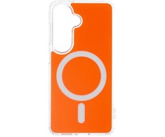 Oem Oranžinis Dėklas na Samsung S26 Clear Fusion Mag Cover zgodne su MagSafe hermes oranžinis