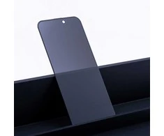 6D grūdintas stiklas, skirtas „Samsung S25 EDGE OG Premium Privacy Glass“ (juodas)