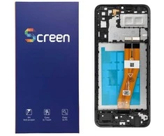 OG Originalus LCD ekranas, skirtas SAMSUNG A04E A042 F/M OEM su rėmeliu