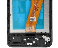 OG Originalus LCD ekranas, skirtas SAMSUNG A04E A042 F/M OEM su rėmeliu