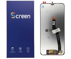 Originalus LCD ekranas SAMSUNG A10 A105 F/M/G OEM su rėmeliu