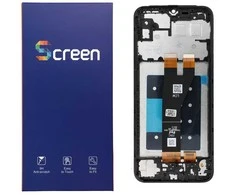OG LCD ekranas, skirtas SAMSUNG A14 5G A146 P/U OEM su rėmeliu