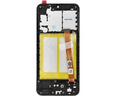 OG Originalus LCD ekranas, skirtas SAMSUNG A20E A202F OEM su rėmeliu