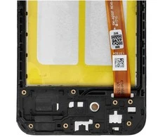 Originalus LCD ekranas, skirtas SAMSUNG A20E A202F OEM su rėmeliu