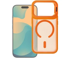 Case for iPhone 17 Pro Max Forcell F-Protect Shadow Stand Premium compatible with MagSafe oranžinis