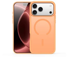 DUX DUCIS dėklas YIND, suderinamas su MagSafe, skirtas iPhone 18 Pro / 17 Pro (atviro žiedo versija), oranžinė