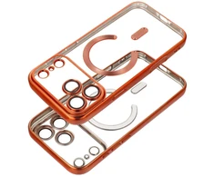 Dėklas Oem Case for iPhone 17 PRO Electro Mag Cover compatible with MagSafe oranžinis