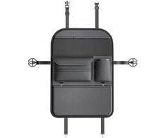 Oem Automobilio organaizeris for front seats with compartments D03 juodos spalvos