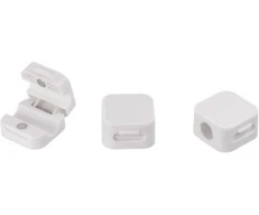 Blue Star PJ-OCZ7 magnetic cable organizer - baltas (3 pcs.)