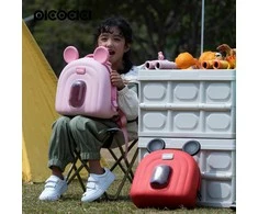 Backpack for children Picocici small with ears K52 pink