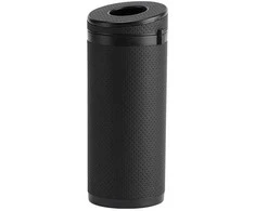 Oem Tube-shaped tissue dispenser juodos spalvos