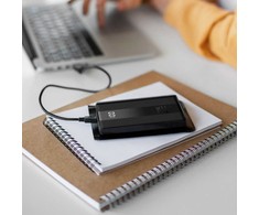 Nešiojamoji baterija Forcell F-Energy Energo P20K2 QC3.0 PD 3A 22,5W 20000 mAh juoda