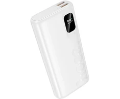 Išorinė baterija Hoco 10000 mAh QC PD 2A 22,5W J158 Pro, balta