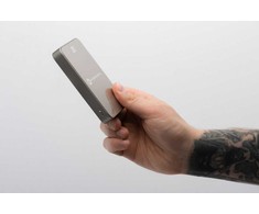 Powerbank compatible with MagSafe Forcell F-Energy SuperSlim F10K8 QC4.0 PD3.0 15W 10000 mAh titanium desert