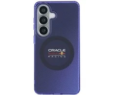 Red Bull Raudona Bull Raudona Bull PC Double Layer Blended Lines Magnetic dėklas skirtas Samsung Galaxy S26 Navy