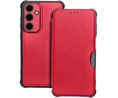 Dėklas Oem RAZOR Book skirta Samsung Galaxy S24 FE raudona