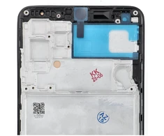 Oem REWA wyświetlacz LCD do SAMSUNG A32 4G OLED juoda su ramka