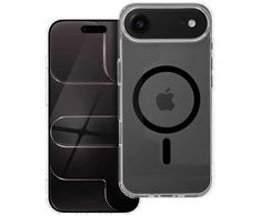 OEM dėklas, skirtas „iPhone 17 AIR Drop Glue“ spalvotam žiediniam Mag dangteliui, suderinamas su „MagSafe“ juodas