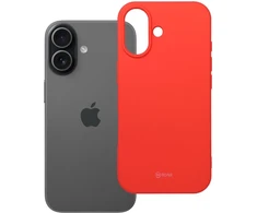 ROAR dėklas ALL DAY COLORFUL JELLY IPHONE 17 telefonui, persikų rožinės spalvos