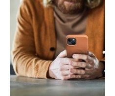 ROAR dėklas LEATHER MAG, suderinamas su MagSafe, skirtas IPHONE 12 Pro Brown