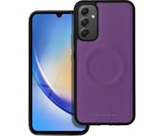 Fusion Accessories ROAR dėklas MAG MORNING skirtas Samsung Galaxy A34 violetinės spalvos
