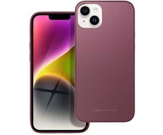 ROAR dėklas MATTE GLASS skirtas IPHONE 14 Plus claret