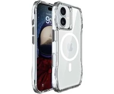 ROAR dėklas SLIM DEFENDER, suderinamas su „MagSafe“, skirtas IPHONE 17, skaidrus