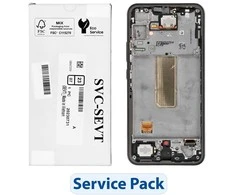 „Samsung A34 5G“ juodo A346B GH82-31201A techninės priežiūros paketas LCD ekranas