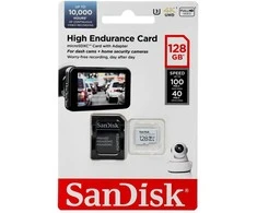 Atminties kortelė SanDisk High Endurance microSDXC 128GB