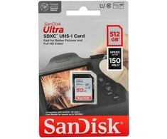 Atminties kortelė Sandisk Ultra UHS-I SDXC 512GB