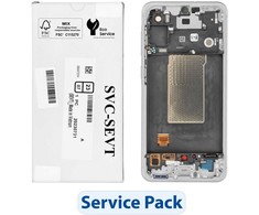 Dėklas „ServicePack“ LCD ekranas, skirtas „SAMSUNG A56 5G A566B“, pilkas GH82-36829B