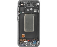 Dėklas „ServicePack“ LCD ekranas, skirtas „SAMSUNG A56 5G A566B“ grafito spalvos GH82-36829A