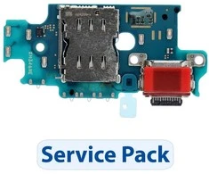Dėklas „ServicePack“ USB įkrovimo plokštė SAMSUNG S24+ S926B GH96-16542A