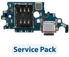 Dėklas „ServicePack“ USB įkrovimo plokštė SAMSUNG S21 5G G991B GH96-14033A