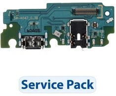 Dėklas „ServicePack“ USB įkrovimo plokštė SAMSUNG A04s A047F GH96-15280A