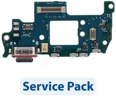 Dėklas „ServicePack“ USB įkrovimo plokštė SAMSUNG S23 FE S711B GH96-16217A